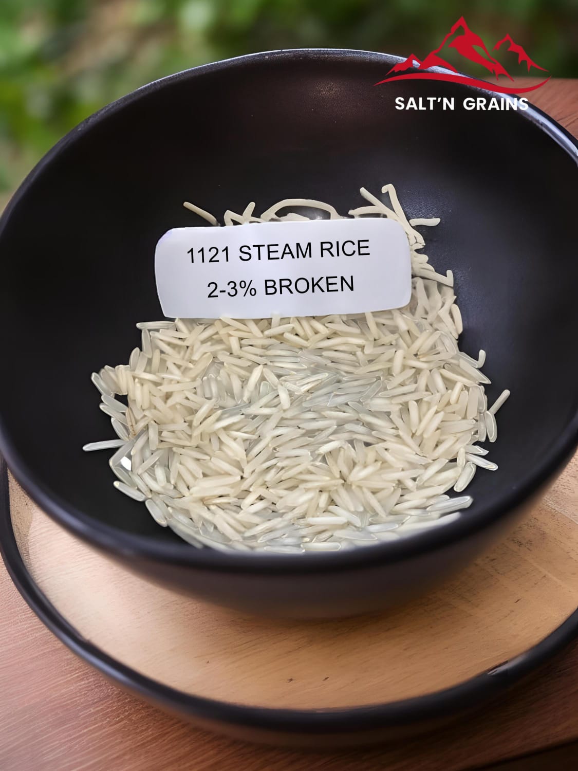 1121 Steam Rice 2-3% Broken